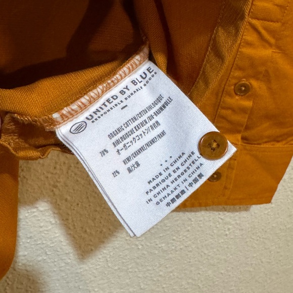 United By Blue Button Down Overshirt Women’s Small WOMEN’S CLOSEOUT - Picture 4 of 4